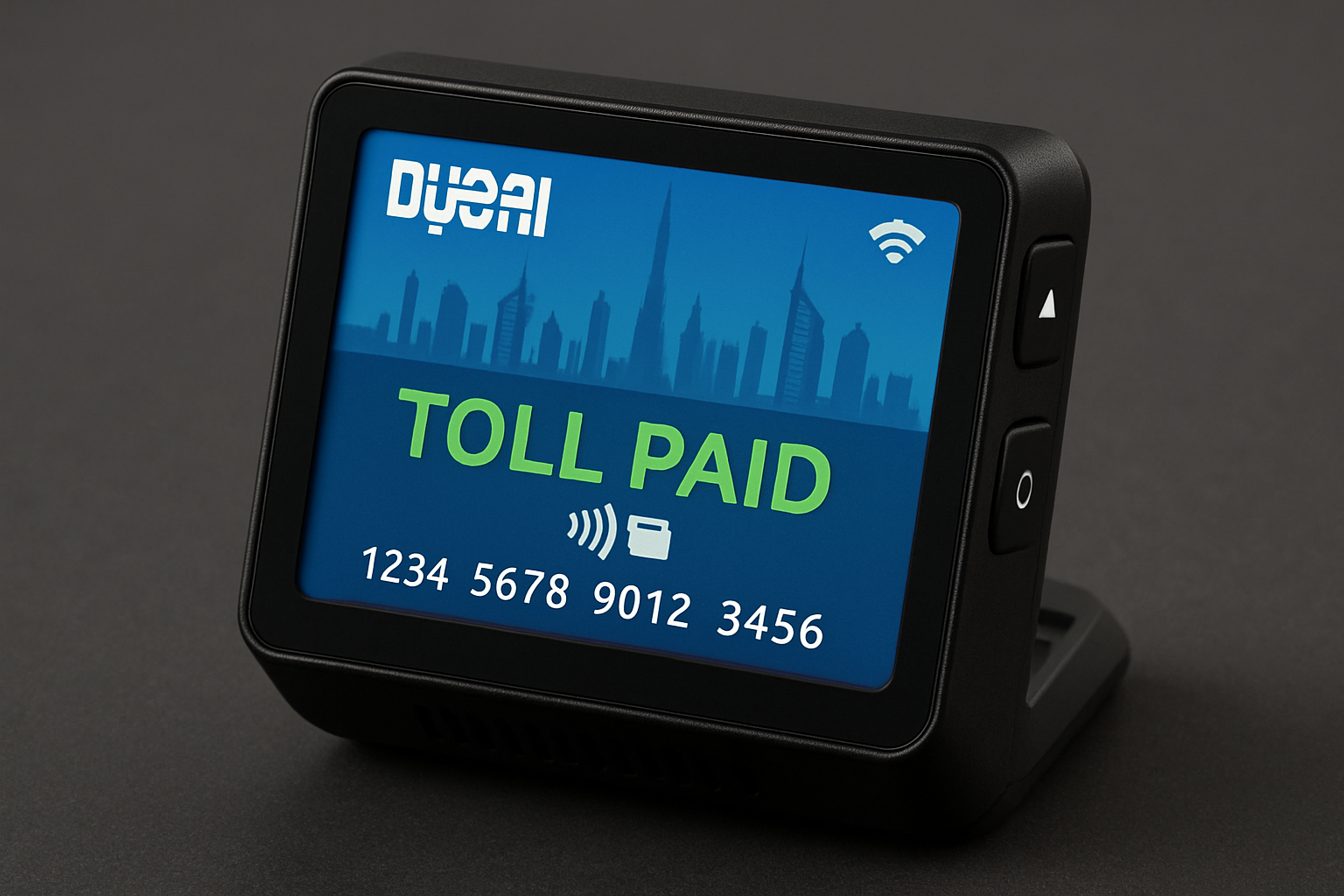 Advanced electronic payment system for Dubai paid roads