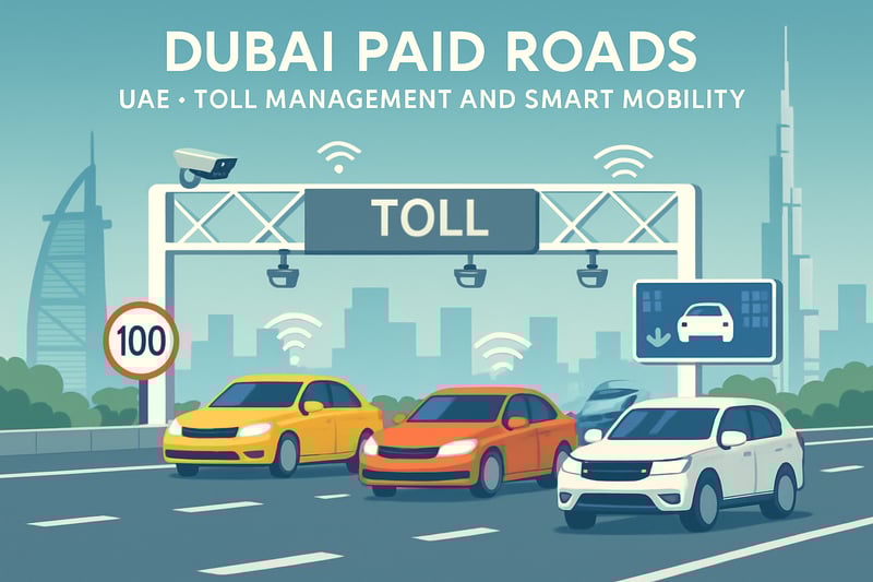 Dubai Paid Roads UAE - Toll Management and Smart Mobility Dubai Paid Roads UAE - Toll Management and Smart Mobility