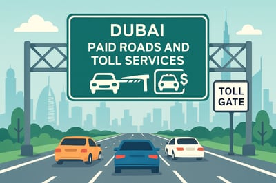 Dubai paid roads and toll services Dubai paid roads and toll services
